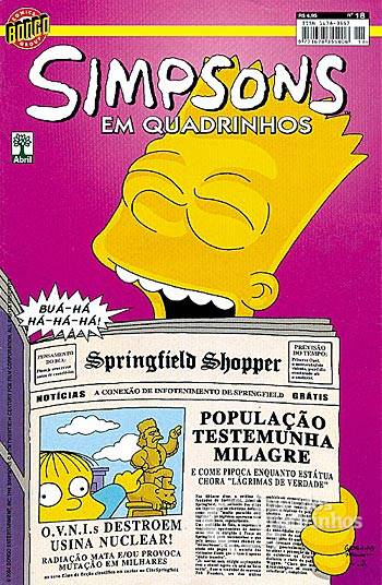 Simpsons em Quadrinhos n° 18 - Abril