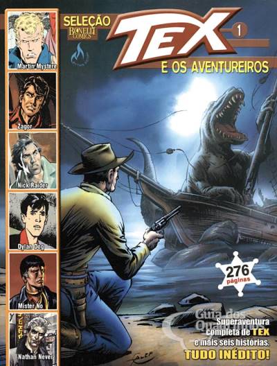Seleção Bonelli Comics Tex e Os Aventureiros n° 1 - Mythos