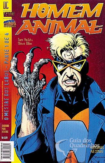 Homem-Animal - O Mestre dos Lobos n° 1 - Metal Pesado