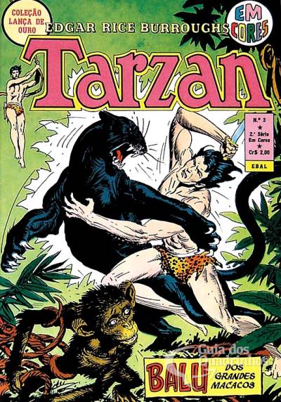 Tarzan (Em Cores) n° 3 - Ebal
