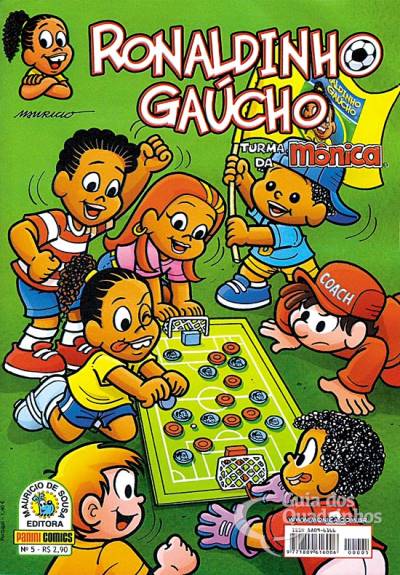 Ronaldinho Gaúcho n° 5 - Panini
