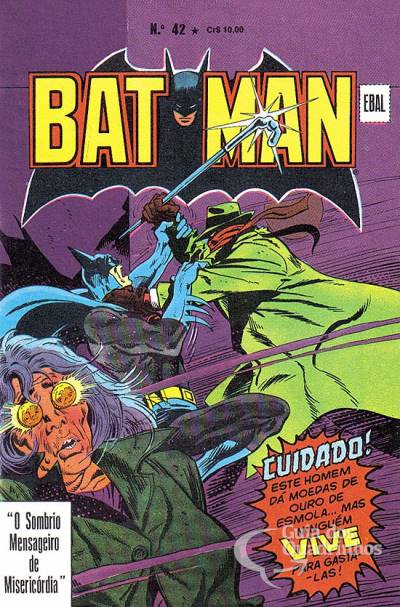 Batman (Em Formatinho) n° 42 - Ebal