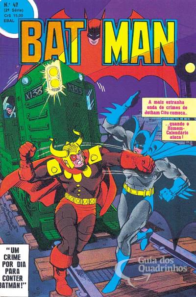 Batman (Em Formatinho) n° 47 - Ebal