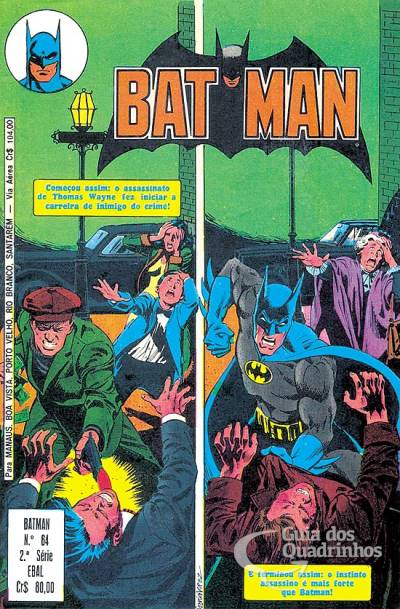 Batman (Em Formatinho) n° 64 - Ebal