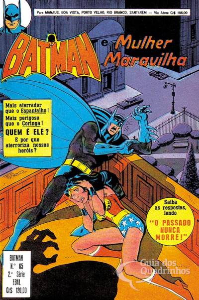 Batman (Em Formatinho) n° 65 - Ebal