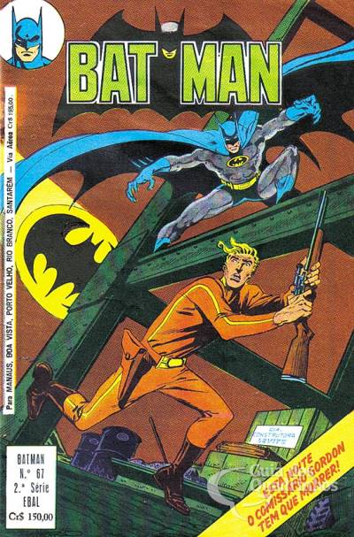 Batman (Em Formatinho) n° 67 - Ebal