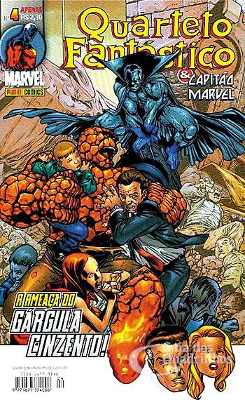 Quarteto Fantástico & Capitão Marvel n° 4 - Panini