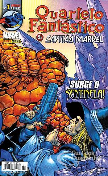 Quarteto Fantástico & Capitão Marvel n° 7 - Panini