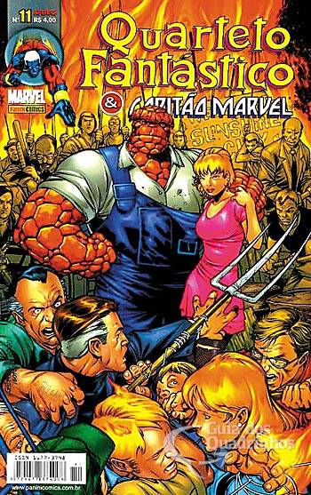 Quarteto Fantástico & Capitão Marvel n° 11 - Panini