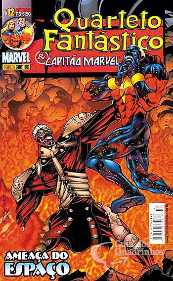 Quarteto Fantástico & Capitão Marvel n° 12 - Panini