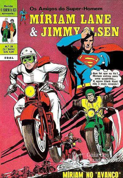 Míriam Lane e Jimmy Olsen (O Homem de Aço) n° 20 - Ebal