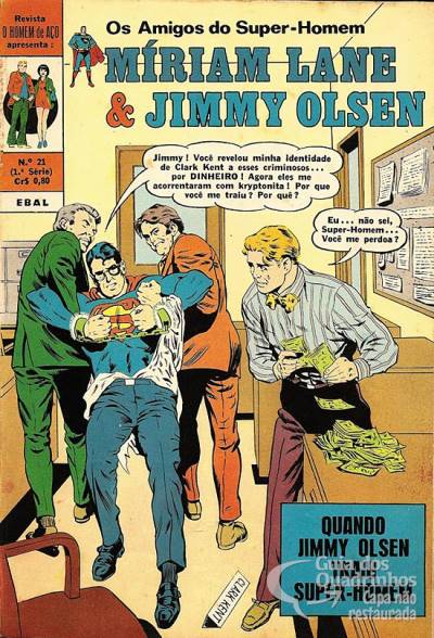 Míriam Lane e Jimmy Olsen (O Homem de Aço) n° 21 - Ebal