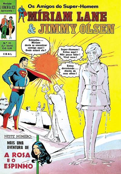 Míriam Lane e Jimmy Olsen (O Homem de Aço) n° 22 - Ebal