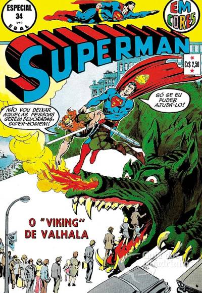 Superman (Em Cores) n° 34 - Ebal