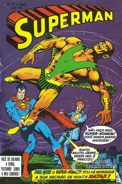 Superman (Em Formatinho) n° 19 - Ebal