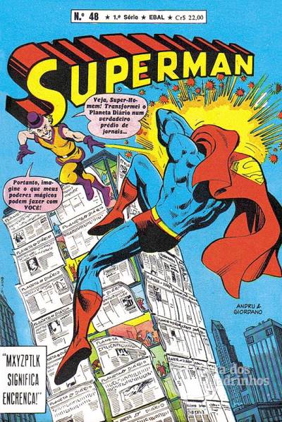 Superman (Em Formatinho) n° 48 - Ebal