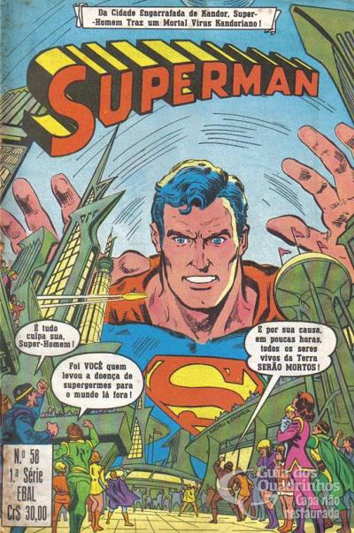 Superman (Em Formatinho) n° 58 - Ebal