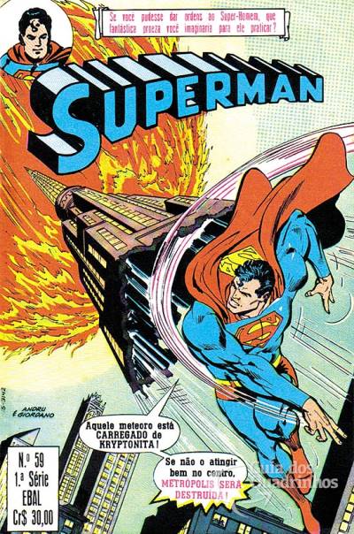 Superman (Em Formatinho) n° 59 - Ebal