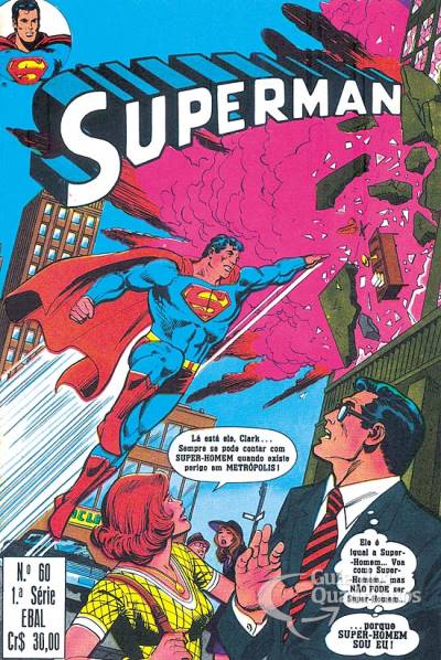 Superman (Em Formatinho) n° 60 - Ebal