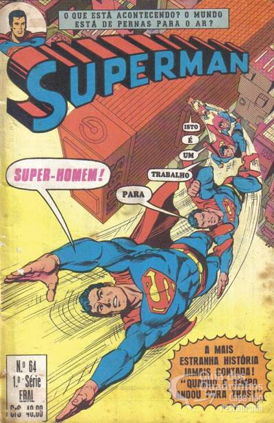 Superman (Em Formatinho) n° 64 - Ebal
