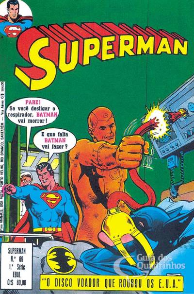 Superman (Em Formatinho) n° 69 - Ebal