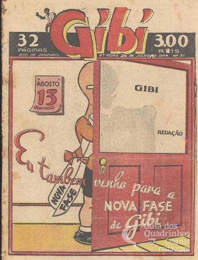 Gibi n° 31 - O Globo