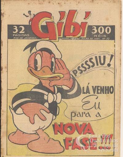 Gibi n° 32 - O Globo