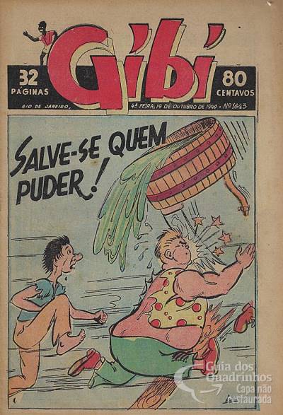 Gibi n° 1643 - O Globo