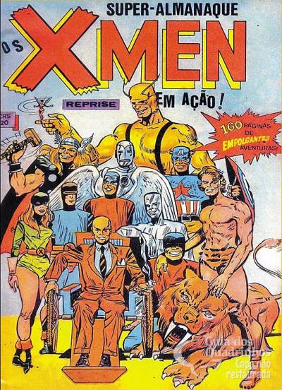 Super-Almanaque dos X-Men n° 1 - Gep