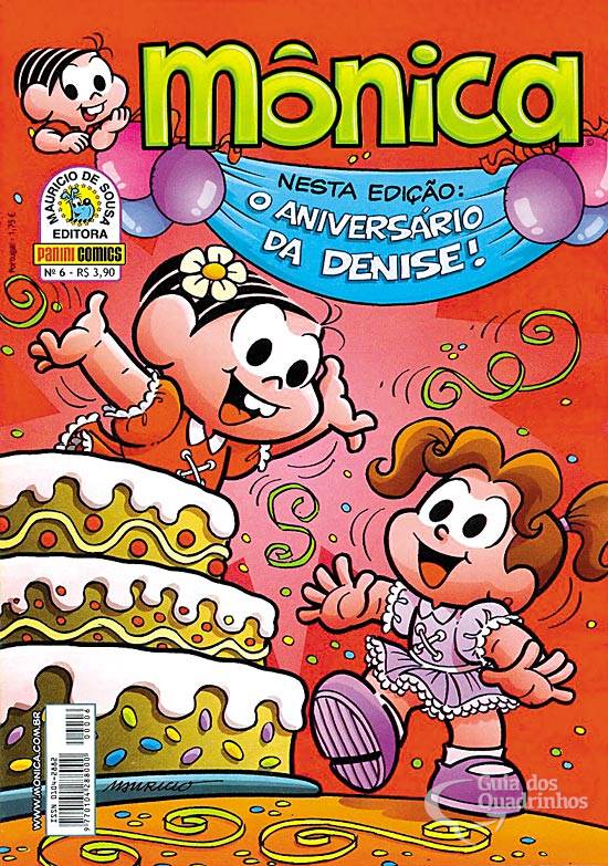 Mônica 3ª Série - n° 6/Panini