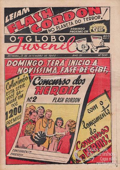Globo Juvenil, O n° 500 - O Globo