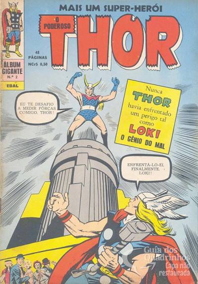 Poderoso Thor, O (Álbum Gigante) n° 2 - Ebal