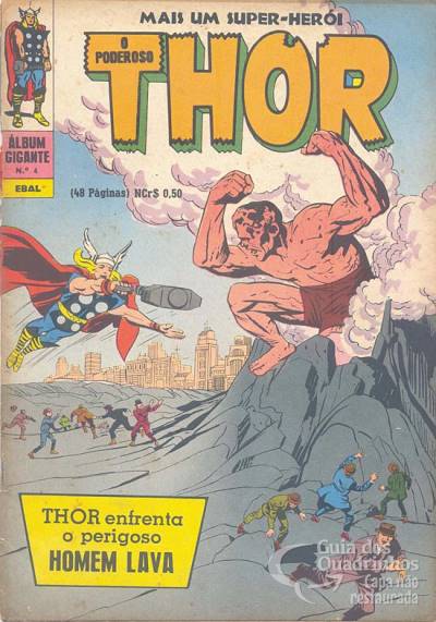 Poderoso Thor, O (Álbum Gigante) n° 4 - Ebal
