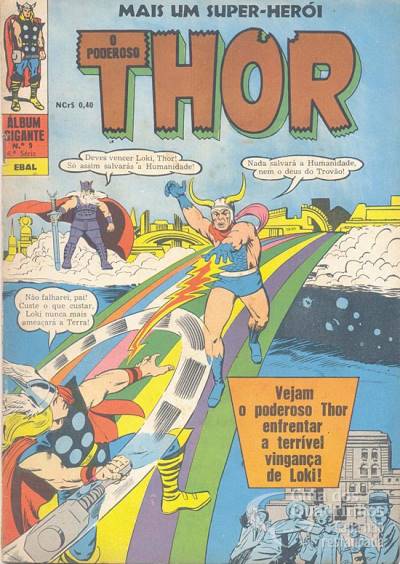Poderoso Thor, O (Álbum Gigante) n° 9 - Ebal