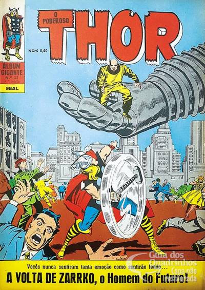 Poderoso Thor, O (Álbum Gigante) n° 12 - Ebal