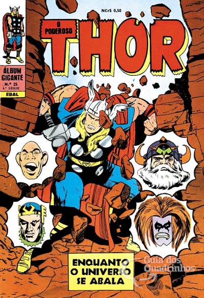 Poderoso Thor, O (Álbum Gigante) n° 25 - Ebal