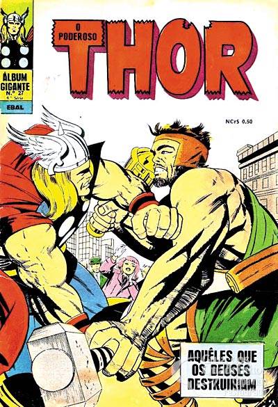 Poderoso Thor, O (Álbum Gigante) n° 27 - Ebal