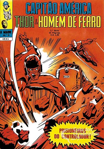 Capitão América, Thor e Homem de Ferro (A Maior) n° 9 - Ebal