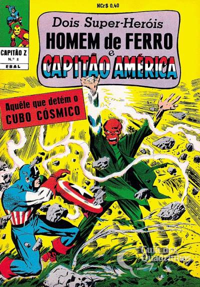 Homem de Ferro e Capitão América (Capitão Z) n° 8 - Ebal