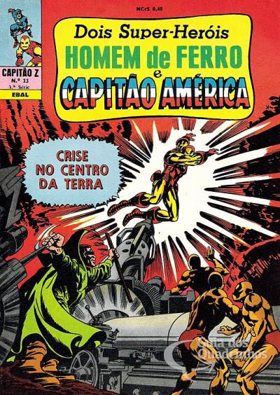 Homem de Ferro e Capitão América (Capitão Z) n° 13 - Ebal
