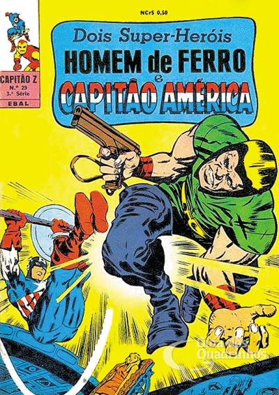 Homem de Ferro e Capitão América (Capitão Z) n° 29 - Ebal