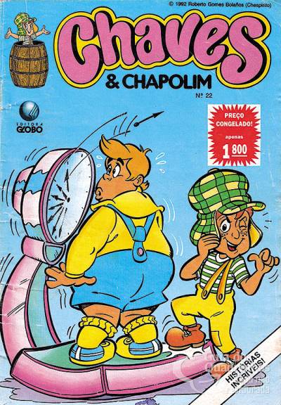Chaves & Chapolim n° 22 - Globo