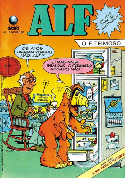 Alf - O E. Teimoso n° 13 - Globo