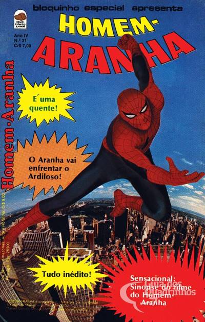 Homem-Aranha, O n° 31 - Bloch
