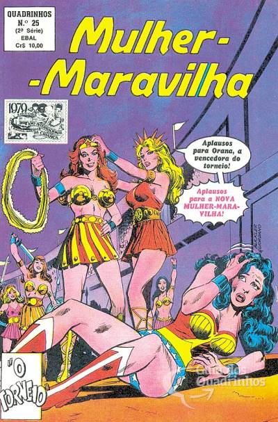 Mulher-Maravilha (Quadrinhos em Formatinho) n° 25 - Ebal