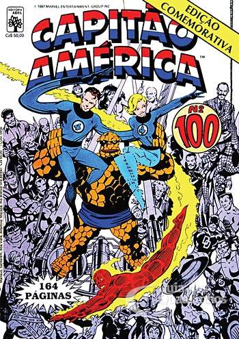 Capitão América n° 100 - Abril
