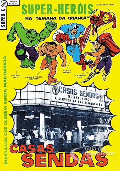Super-Heróis Na Semana da Criança (Edição Especial de Super X) - Ebal