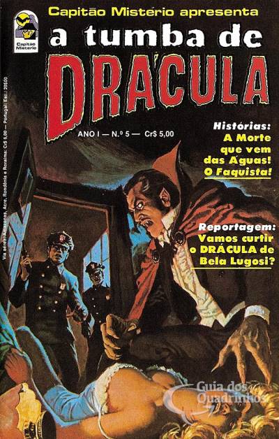 Tumba de Drácula, A (Capitão Mistério Apresenta) n° 5 - Bloch