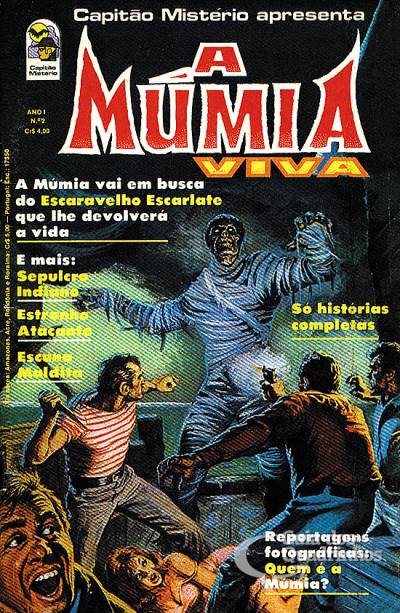 Múmia Viva, A (Capitão Mistério Apresenta) n° 2 - Bloch