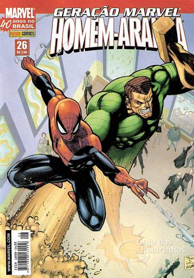 Geração Marvel - Homem-Aranha n° 26 - Panini